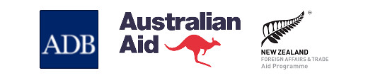 Supported by ADB, Australian Aid, and New Zealand Aid